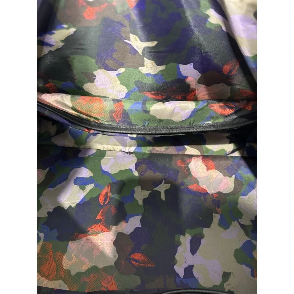 ROBERT GRAHAM Le Clerc II Weekend Duffle Bag Navy Blue Weekender Travel Carryon